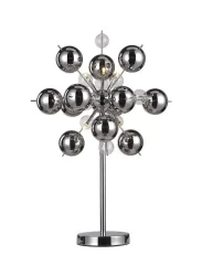 Näve Explosion Tischleuchte Chrom 73 cm