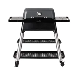 Everdure FORCE Gasgrill, graphite mit Doppelboden Gasgrill – schwarz