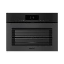 Miele H 7840-60 BMX SWM Kompakt Backofen 60cm mit Mikrowelle – Einbau Backofen 60 cm – obsidianschwarz