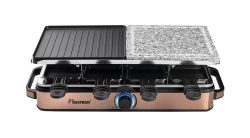 Bestron ARG1200CO Raclette-Grill – Raclette Ofen/Raclette Grill – kupfer