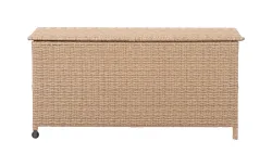 Schou Kissenbox Victor Rädern/PP/Rattan Nature
