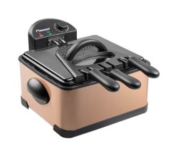 Bestron DF402CO XL Öl-Fritteuse – Airfryer - Friteuse – kupfer