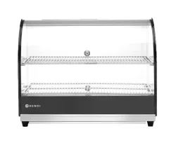 Hendi Warmhaltevitrine Edelstahl – Gastro Inventar/Gastro Einrichtungen