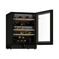 Bosch KWK16ABGB Weinlagerschrank – Weinkühlschrank freistehend – schwarz