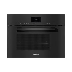 Miele DGM7640-60 SW Backofen-Steamer mit Mikrowelle – Kombisteamer 60 cm – obsidianschwarz