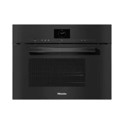 Miele DGM7640-60 SW Backofen-Steamer mit Mikrowelle – Kombisteamer 60 cm – obsidianschwarz
