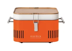 Everdure HBCUBEOEU Holzkohlegrill Orange
