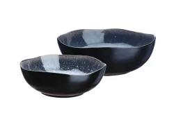 Björn Iris Salatschüssel Set 2 tlg. Dunkelblau