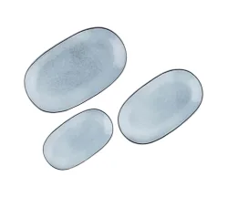 Björn Cloud Serviertablett Set 3 tlg. Blau