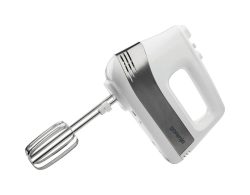 Gorenje Handmixer mit praktischem Geräteständer und Rührschüssel 3L – weiss