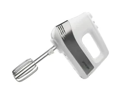 Gorenje Handmixer mit praktischem Geräteständer und Rührschüssel 3L – weiss