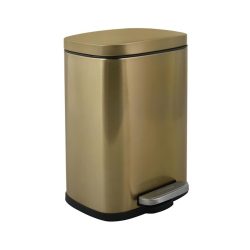 Spirella Akira Treteimer 5l Gold matt
