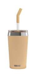 Sigg HELIA MUTED PEACH 0.45 L Reisebecher – Trinkflasche/Thermosflasche/Shaker