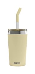 Sigg HELIA OPTIMISTIC YELLOW 0.45 L Reisebecher – Trinkflasche/Thermosflasche/Shaker – gelb