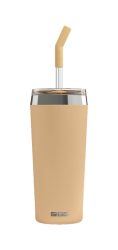 Sigg HELIA MUTED PEACH 0.6 L Reisebecher – Trinkflasche/Thermosflasche/Shaker