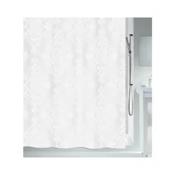Spirella Rivoli Textilduschvorhang 180x200 cm Weiss