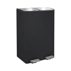 Abfalleimer Aliya Matt-Black 