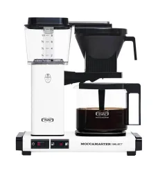 Moccamaster KBG Select - matt white Filterkaffeemaschine – weiss