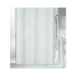 Spirella Duschvorhang Filigran 180x200cm Weiss