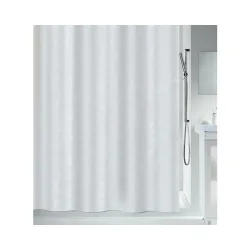 Spirella Porto Textilduschvorhang 180x200 cm Weiss