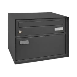 Planetstar Moon Briefkasten Anthrazit
