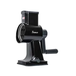 Tromco Trommelraffel-Set Alu Schwarz