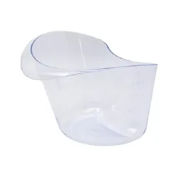 Tromco Raffelschüssel hoch 2L Transparent