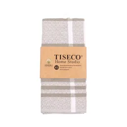 Tiseco 9530BEIGE Küchentuch 3 Stk. Beige