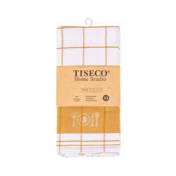 Tiseco 9585CAMEL Küchentuch 3 Stk. Hellbraun