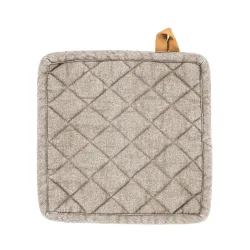 Tiseco - Topflappen MYRNA - 2er Set, One Size, Taupe