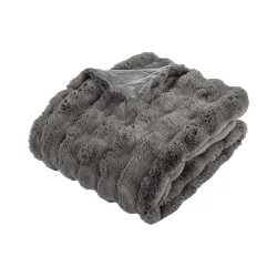 Tiseco 3532GREY Decke Grau