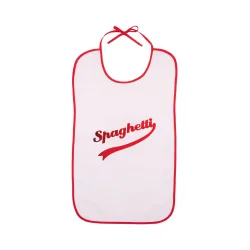 Tiseco 9218SPAGHETTI Schürze Weiss