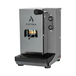 AROMA Plus Basic Swiss Edition grau Kaffeemaschine – Kapselmaschine Divers