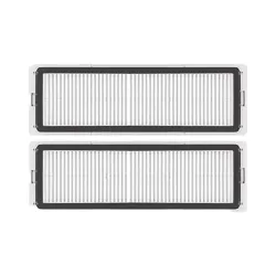 Homava Filter für Dreame D10 Plus, Z10 Pro, L10 Plus, 2-Teilig, Ho-DRMD10FI Zubehör für Roboterstaubsauger – Staubsauger Roboter Zubehör – weiss