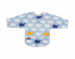 Toy - Lätzchen Kushies CleanBibs - Blau und Weiss