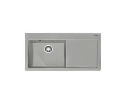 Franke Mythos MTK 611-100 3  Spülbecken Perlgrau matt