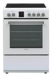 Sharp, Kochherd Freistehend, Sharp KF-76VDD19W-CH Kochherd Freistehend, Produkte & Wohnen