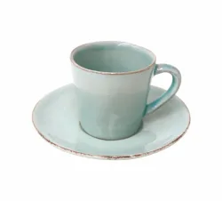 Costa Nova Espressotasse + Untertasse 0.7 dl 12-tlg. türkis