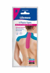 Lifemed 4 Physio-Tapes für den Nacken 20cm x 5cm