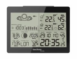 technoline Wetterstation WS 6760, inkl. Außensensor