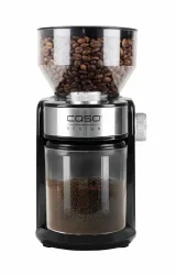 Caso Barista Crema Kaffeemühle silber
