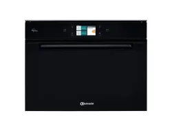 Bauknecht ECSK11 F845 CH Schwarz Einbau Backofen 60cm – Kombisteamer 60 cm