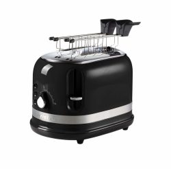 Ariete, HOME & LIVING, Toaster mit Klemmen - Moderna - Schwarz, Produkte & Wohnen, Household & Kitchen, KÃ¼chenkleingerÃ¤te, Toaster