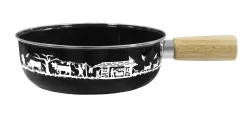 Heidi Cheese Line Caquelon Email 23cm