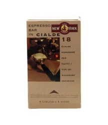 Caffè New York XXXX Pads 18 Stk. Kaffeepads – Diverse Kaffeekapseln/Kaffeepads
