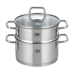 Elo Citrin Bio Dampfgarer 18cm – silber