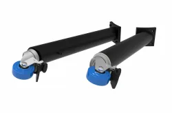 Broil King Pellet Rollenset – Grill Ablage/Grill Rollwagen/Grill Erweiterung – schwarz