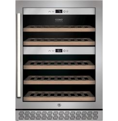 Caso WineChef Pro 40 (APP-Steuerung) Weinkühlschrank – Weinkühlschrank freistehend – glas / edelstahl
