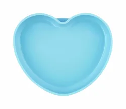 Chicco Boy Silikonteller mit Saugfuss 9m+ blau