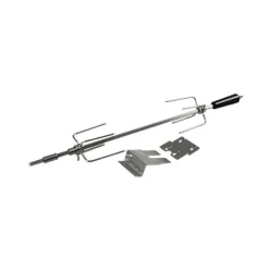 BBQ Dragon Drehspiess zu Gasgrill Bedano – Grill Ablage/Grill Rollwagen/Grill Erweiterung – edelstahl